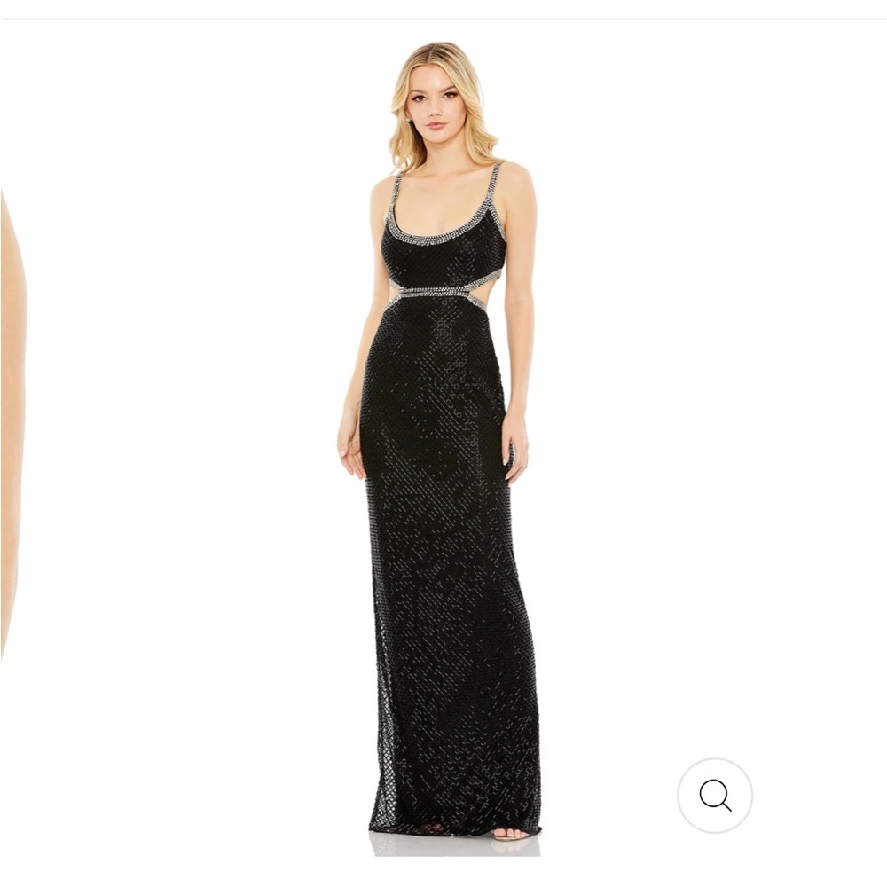 NWT Mac Duggal beaded dress